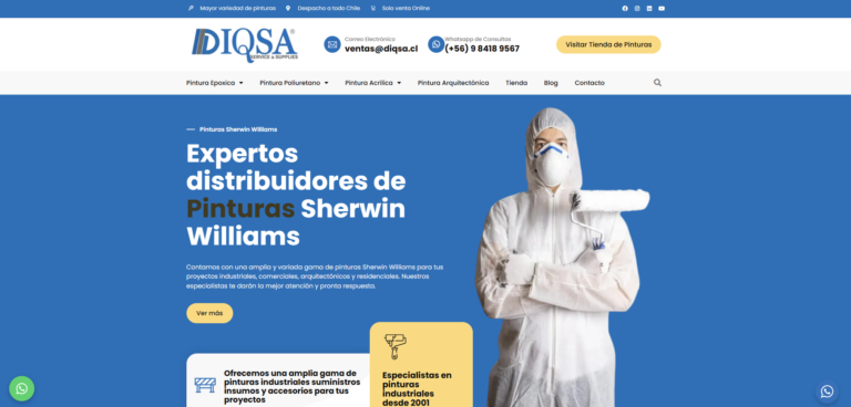 Páginas web Pinturas