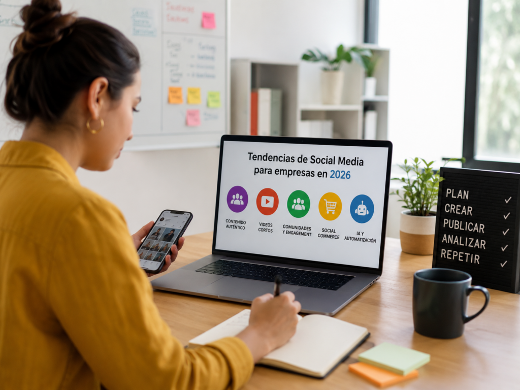 Tendencias de Social Media para empresas en 2026