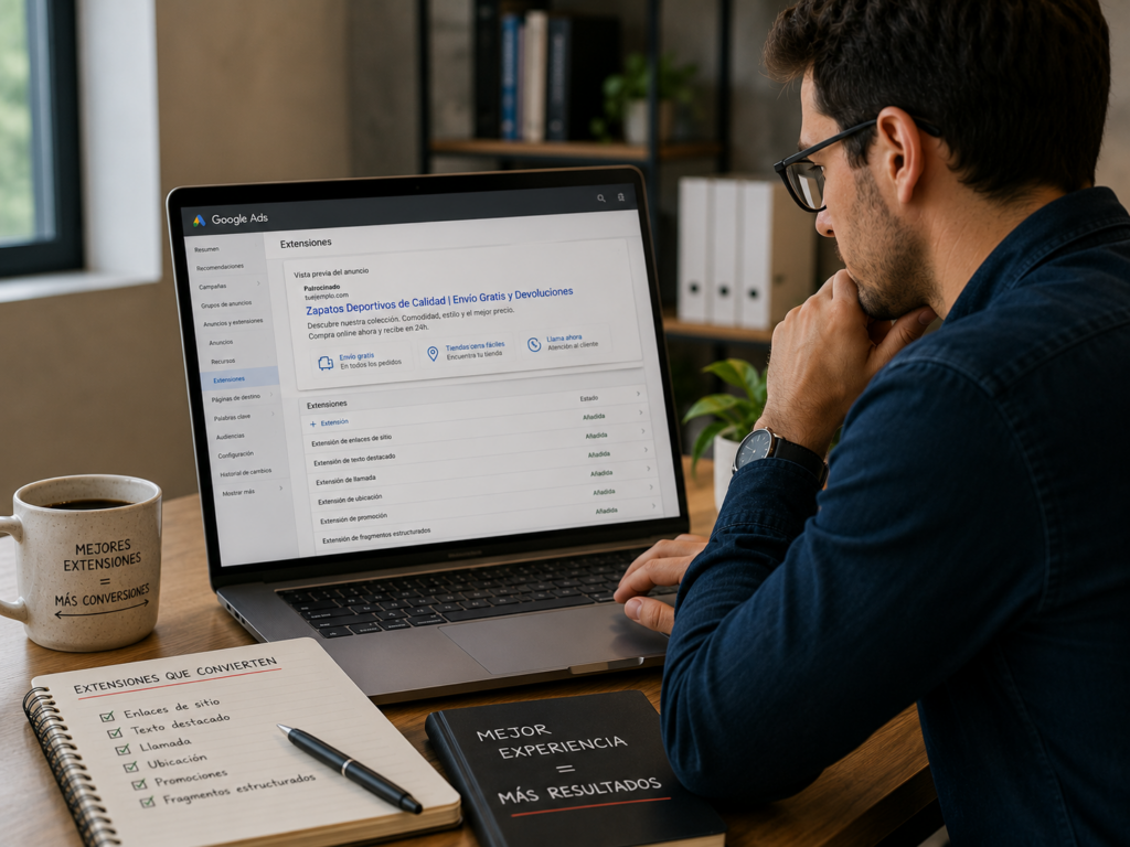 Las mejores extensiones de anuncio en Google Ads para aumentar conversiones