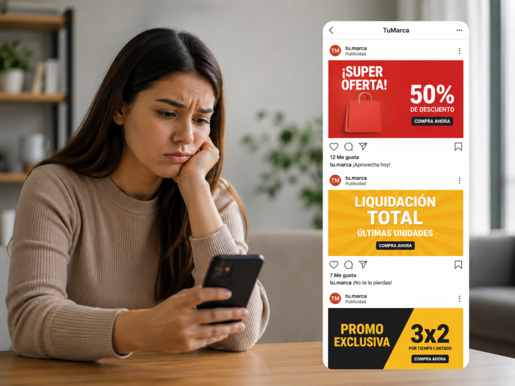 El error de publicar solo promociones en redes sociales