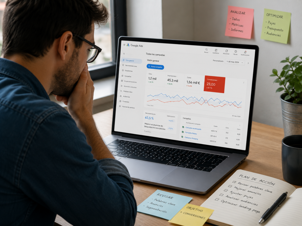 Qué hacer cuando Google Ads no está generando resultados
