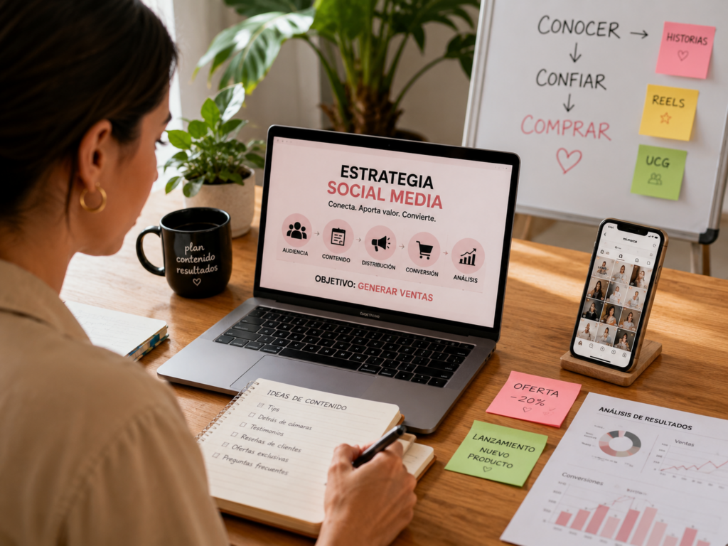 Cómo crear una estrategia de Social Media que sí genere ventas