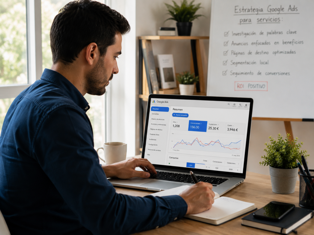 Google Ads para empresas de servicios: estrategias que funcionan