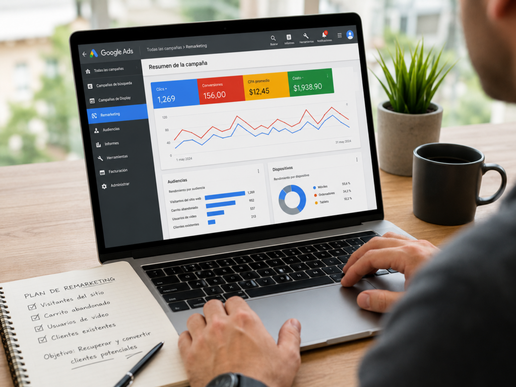 Remarketing en Google Ads: cómo recuperar clientes potenciales