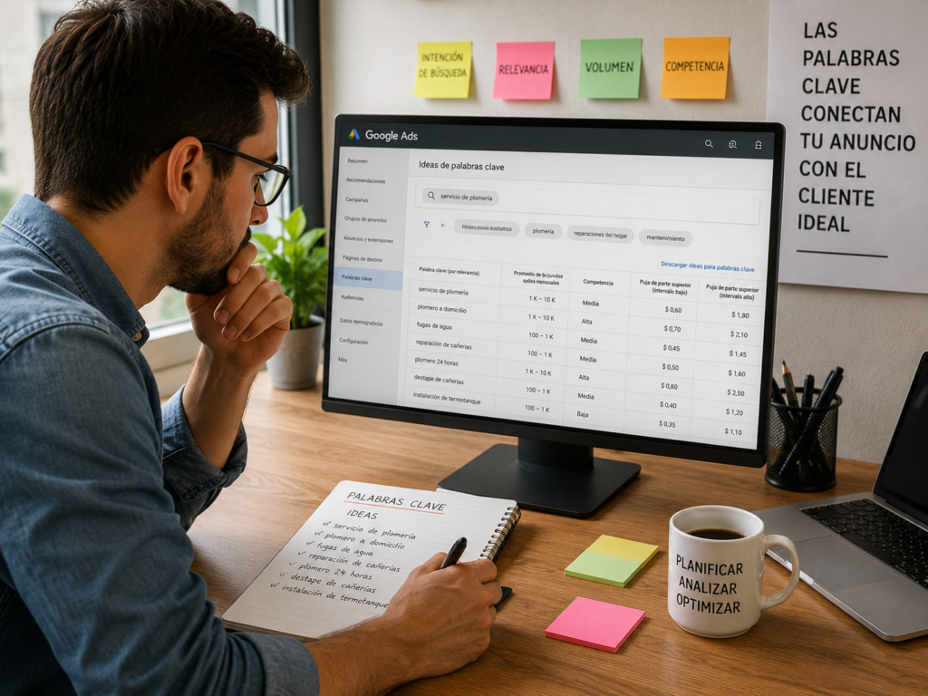 Palabras clave en Google Ads: cómo elegir las correctas
