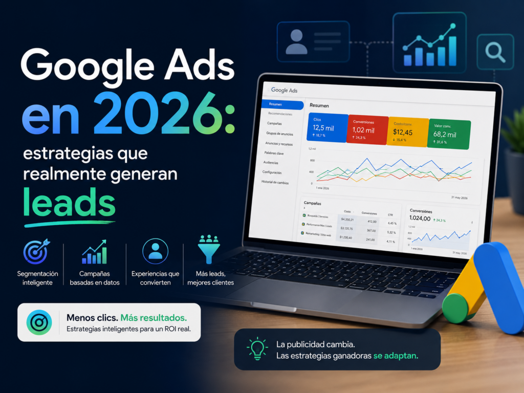 Google Ads en 2026: estrategias que realmente generan leads