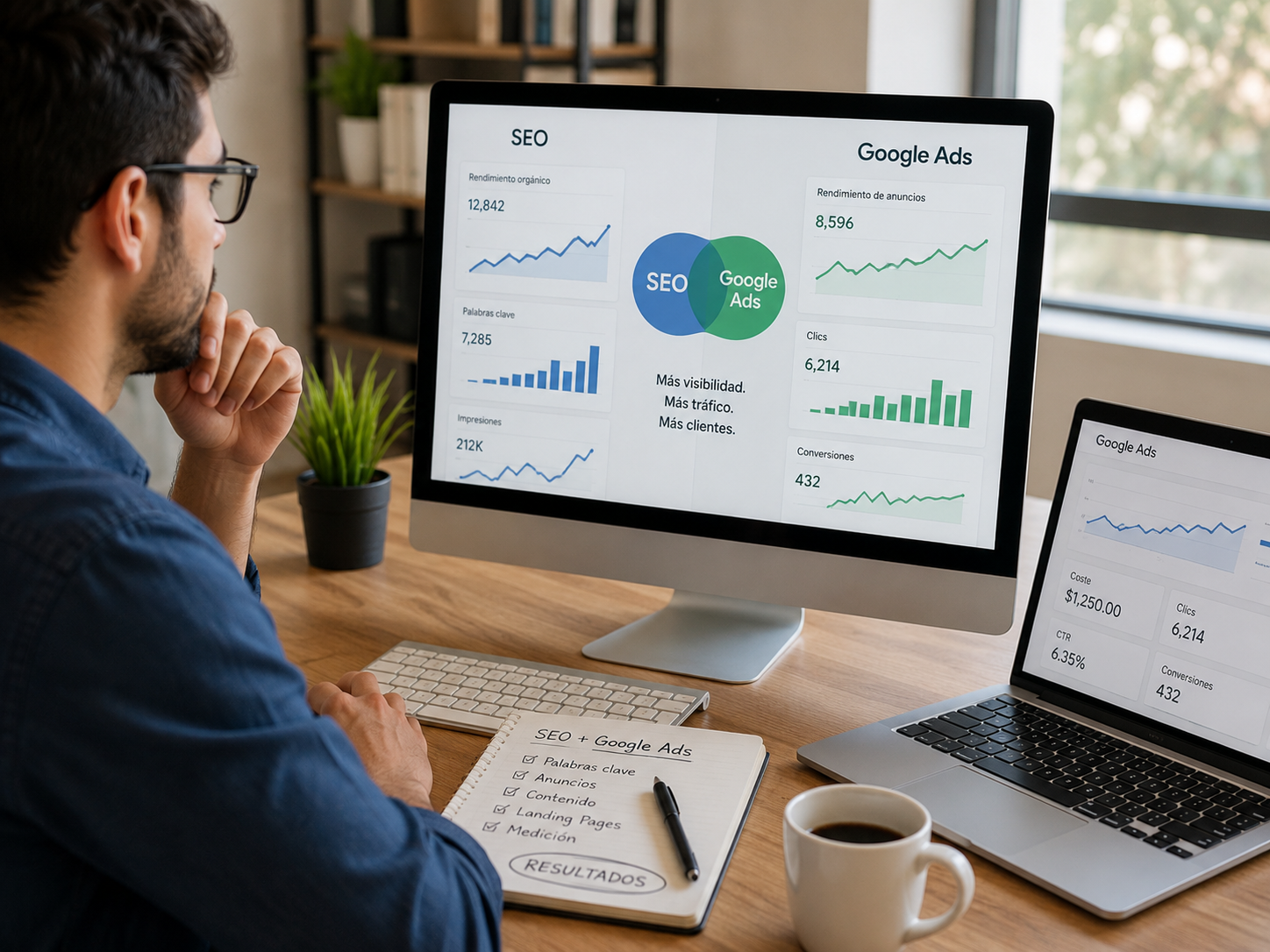 SEO y Google Ads: cómo trabajar ambos para dominar Google