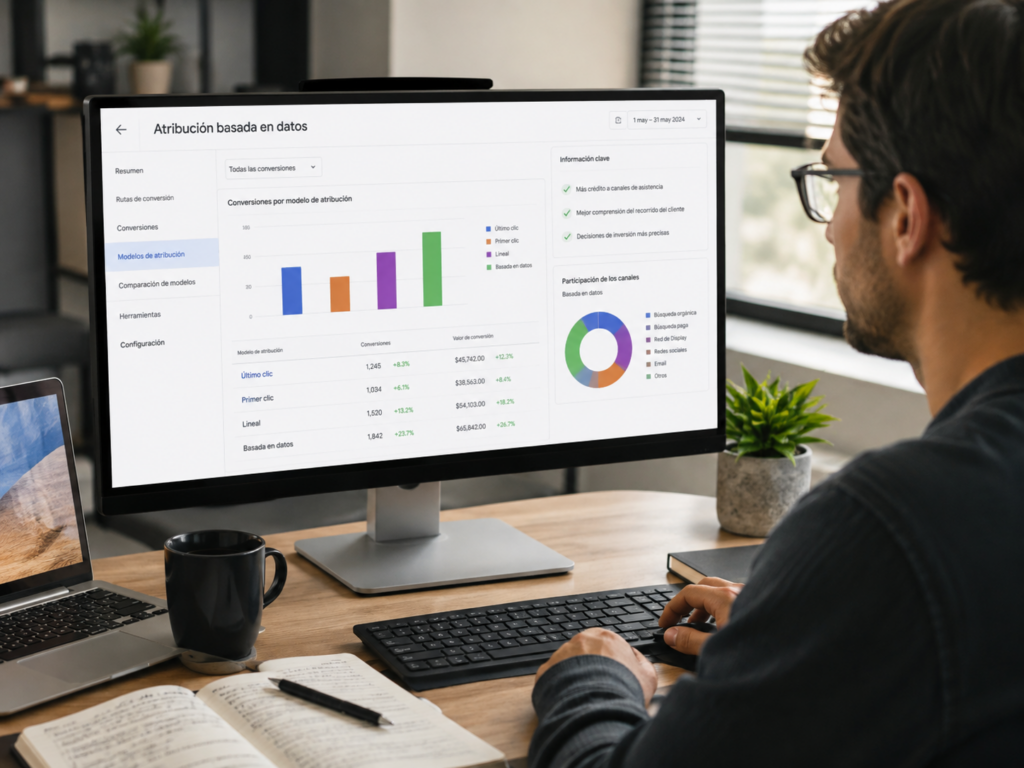 Atribución basada en datos: por qué ya es el modelo por defecto y qué cambia en tus reportes