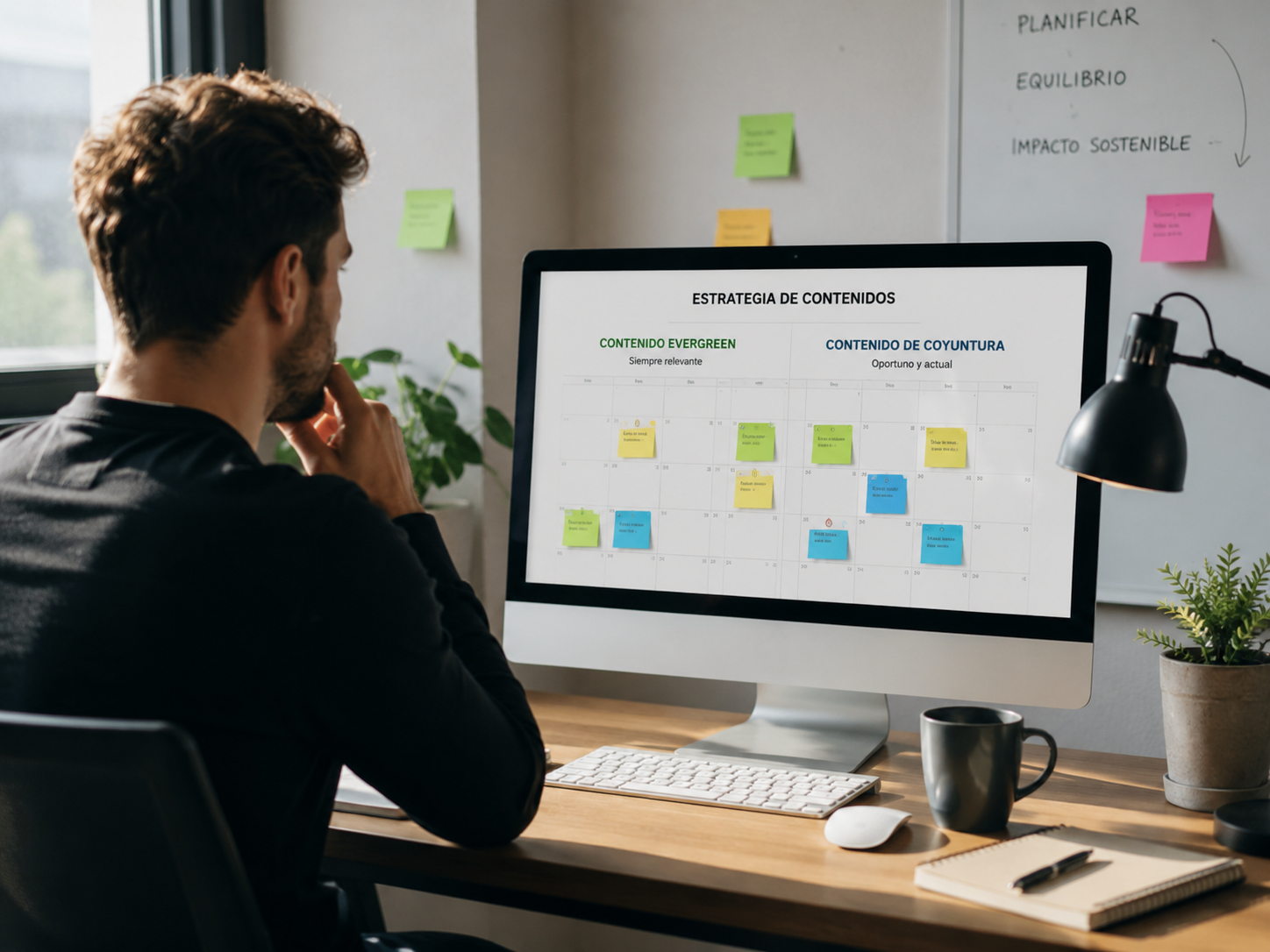Contenido evergreen vs. contenido de coyuntura: cómo balancear el calendario para no depender solo de tendencias