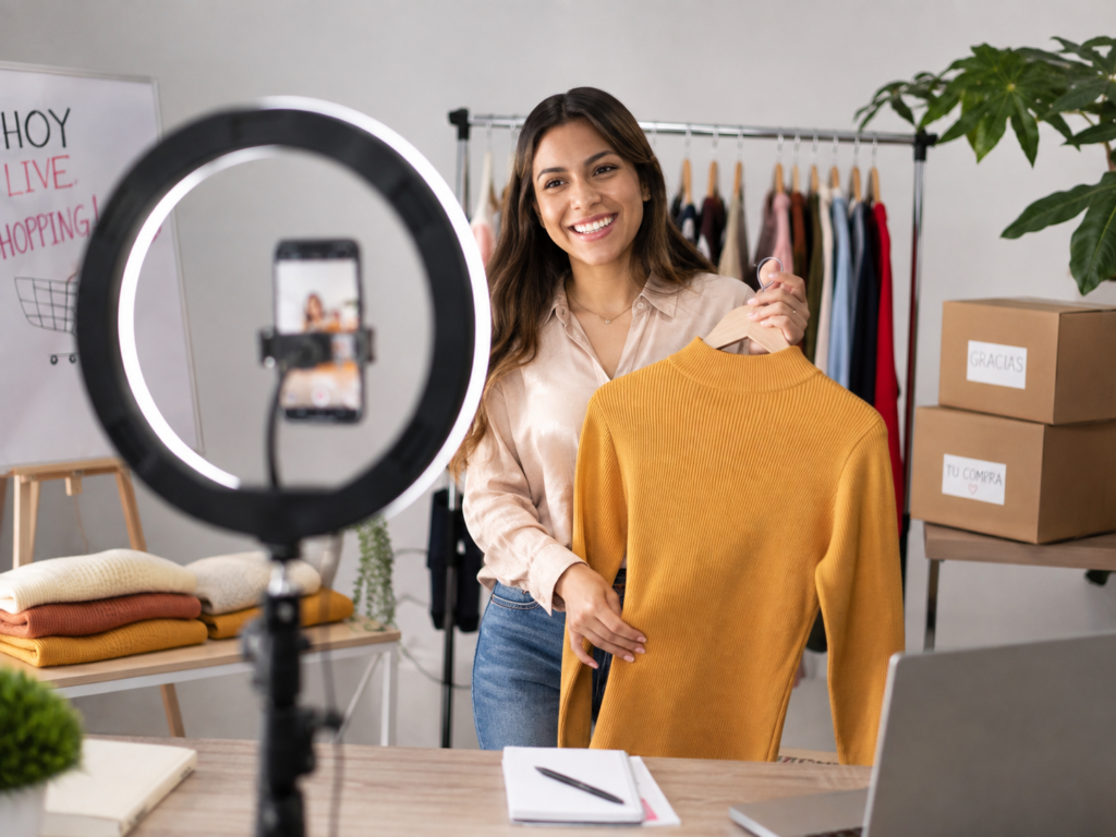 Live shopping: qué necesita una marca chilena para vender en vivo por redes sociales