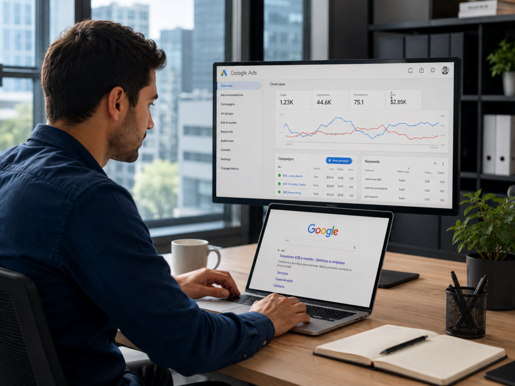 Cómo crear campañas de Google Ads para empresas B2B