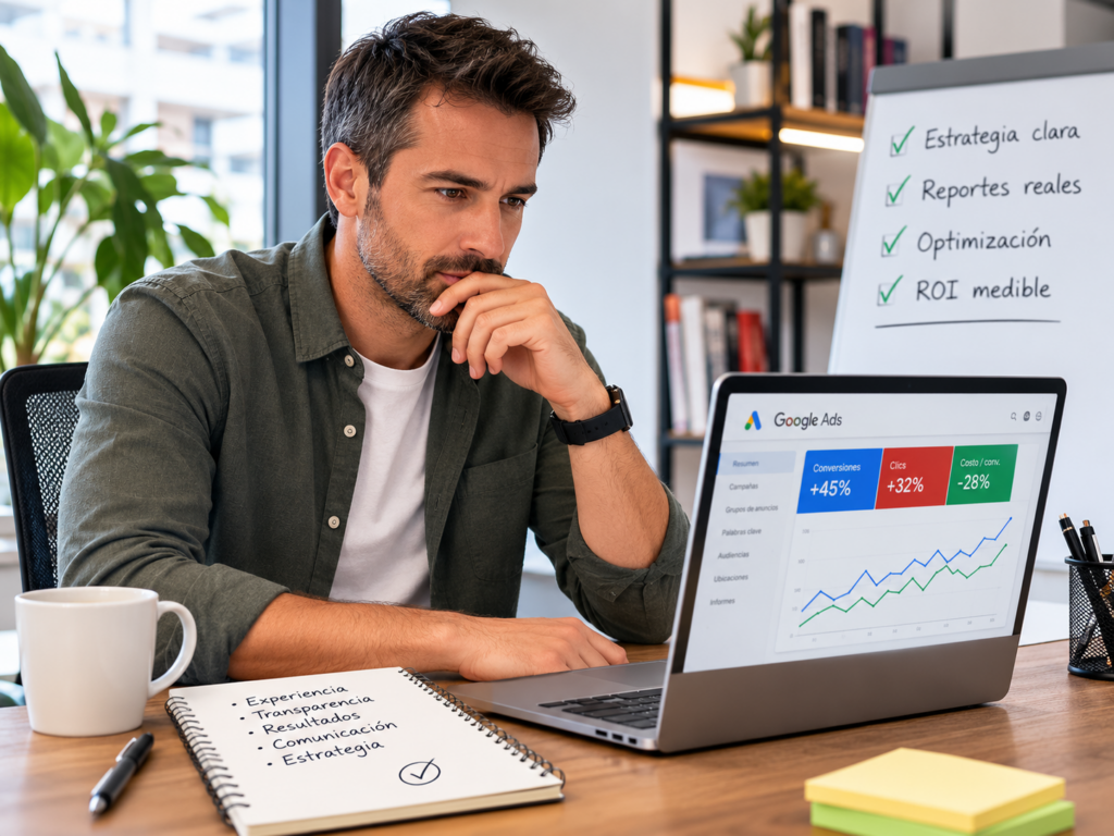 Cómo elegir correctamente una agencia de Google Ads