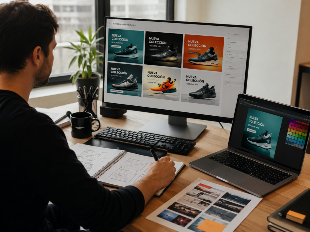Creatividades generadas con IA: cómo producir más variantes de anuncios sin perder calidad