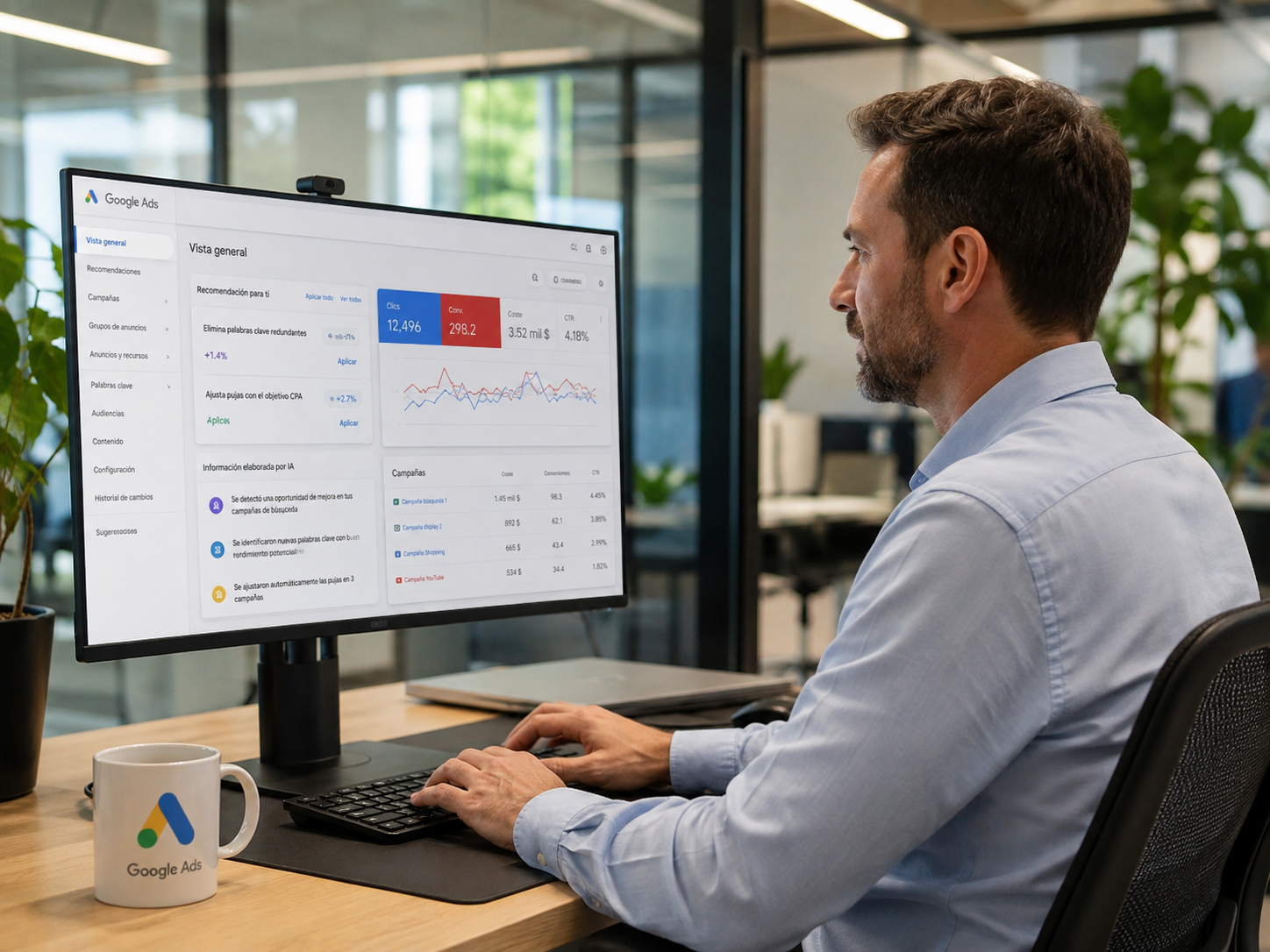 Agentes de IA dentro de Google Ads: qué tareas ya hacen solos y cuáles siguen necesitando revisión humana