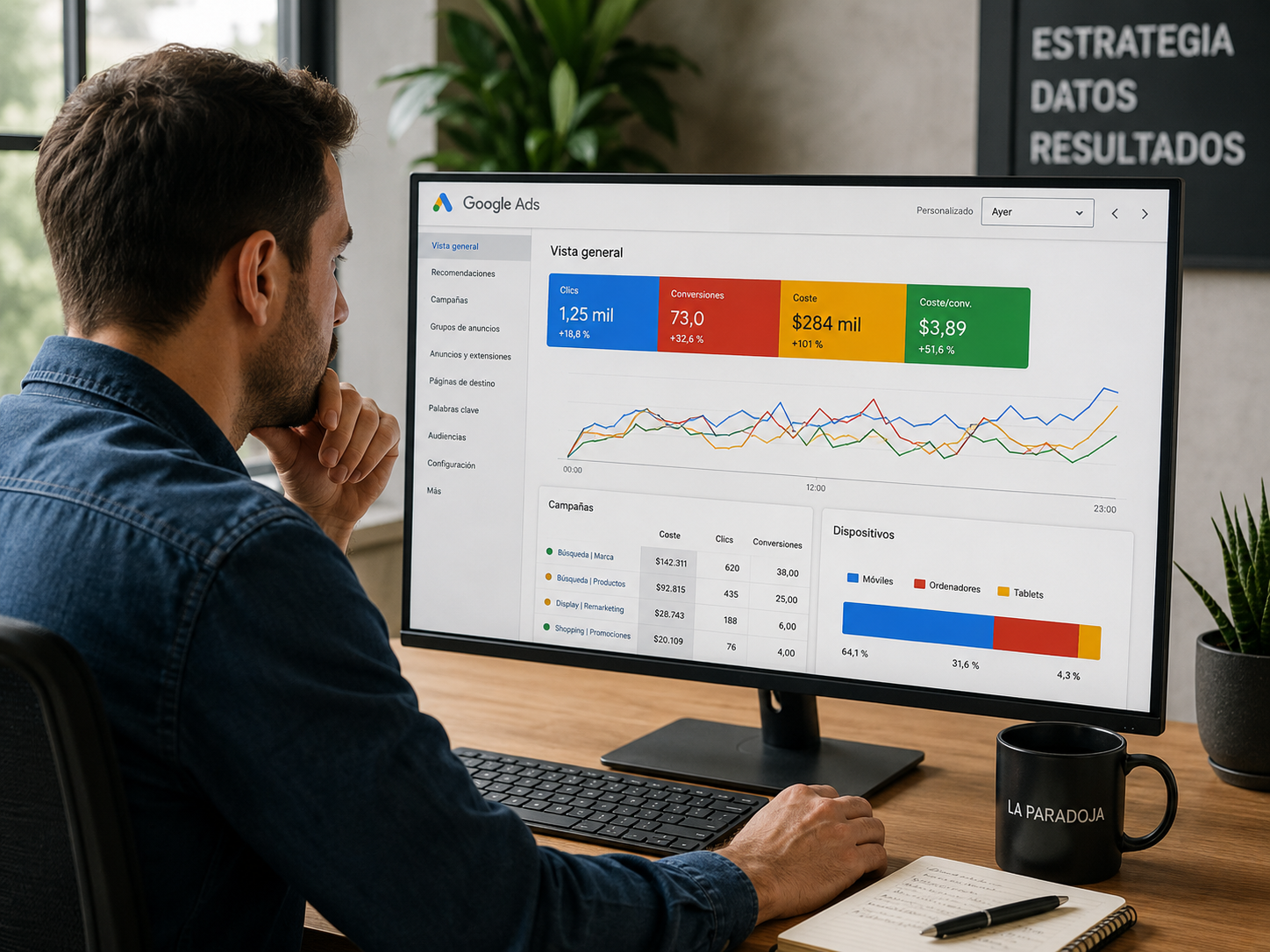 Por qué Google Ads puede gastar el doble en un día (y no es un error)