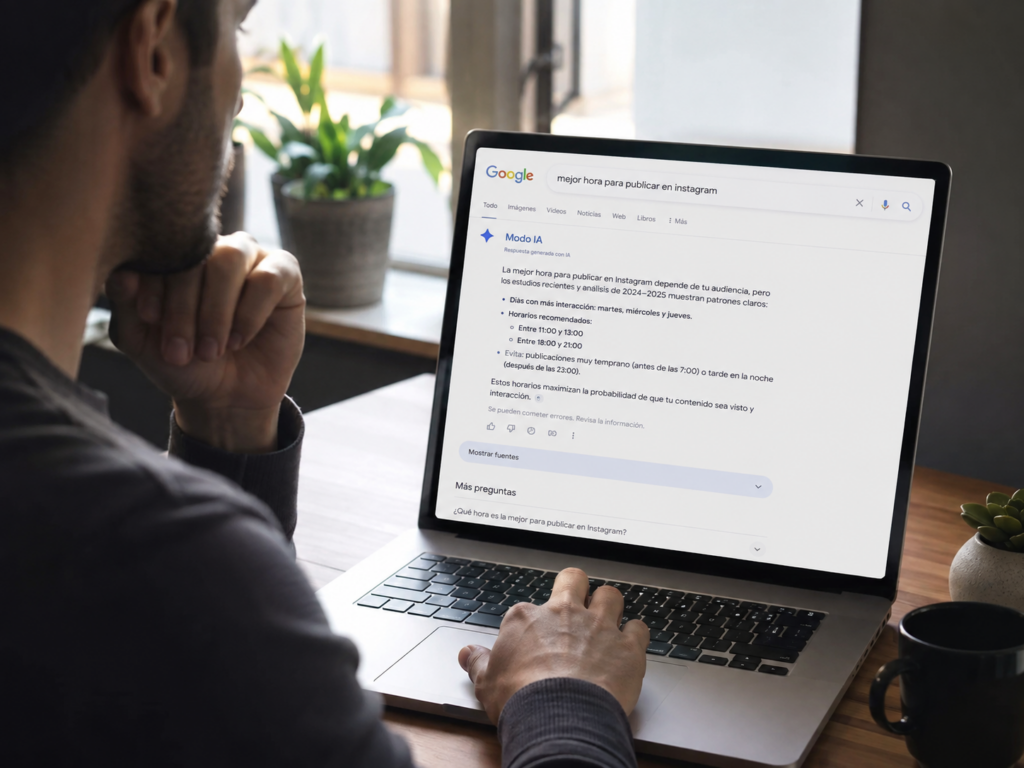 Modo IA en la búsqueda: cómo cambia el comportamiento del usuario antes de hacer clic