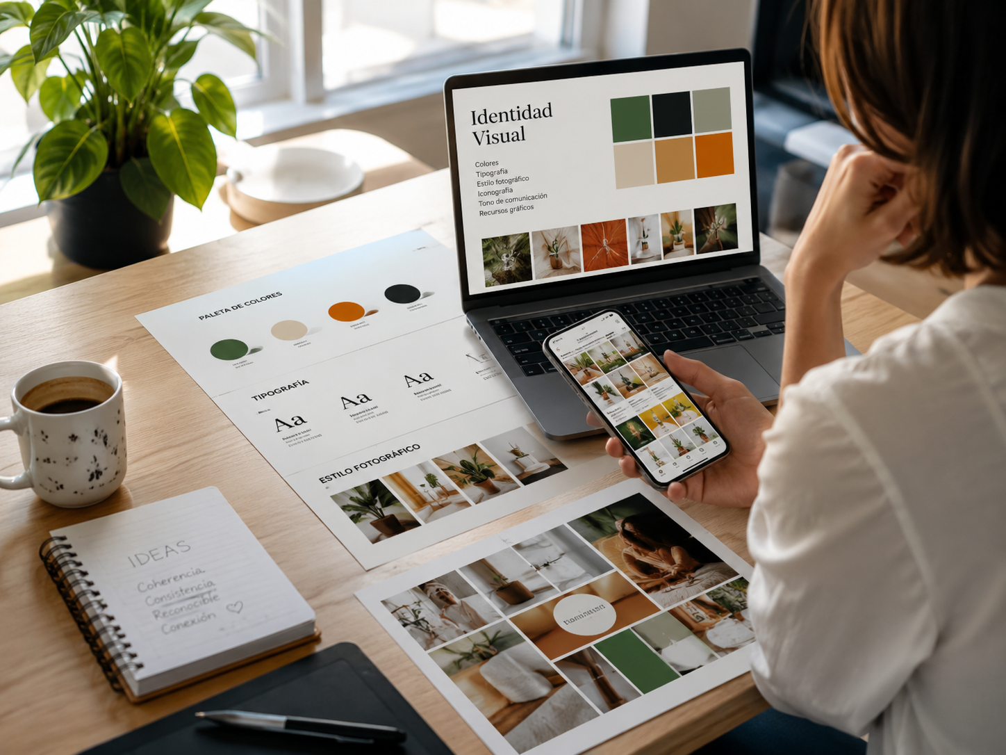 Cómo construir una identidad visual reconocible en redes sociales, más allá del logo