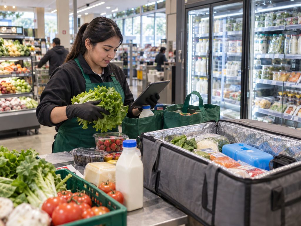 Alimentos y supermercados ganan terreno en el ecommerce: qué cambia cuando vendes productos perecibles