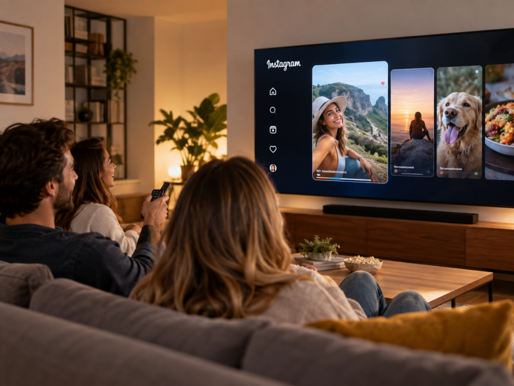 Instagram llega a la TV conectada: qué implica para las marcas que solo pensaban en el celular