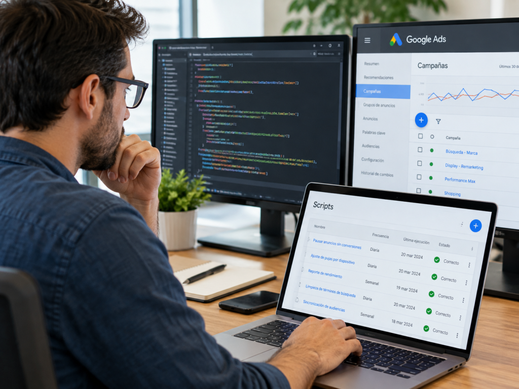 Qué scripts y automatizaciones de tu cuenta hay que auditar antes de que termine el soporte heredado de la API de Google Ads