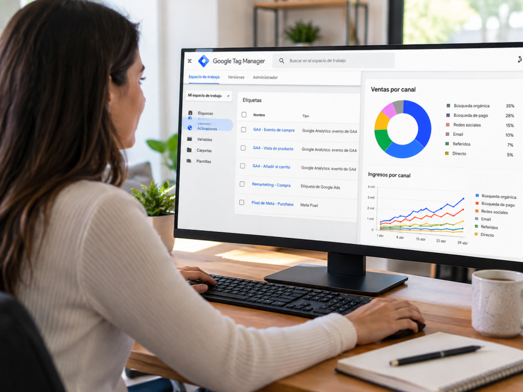 Google Tag Manager para e-commerce: cómo saber de dónde vienen realmente tus ventas