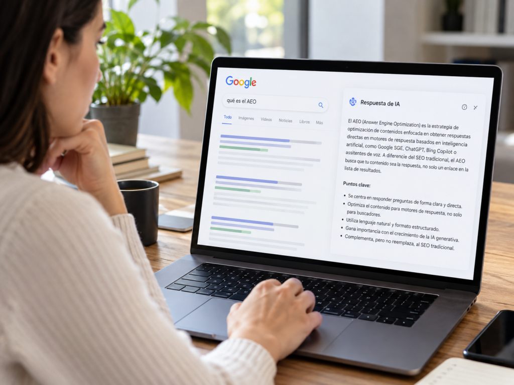 AEO: qué es el Answer Engine Optimization y por qué ya no basta con posicionar en Google