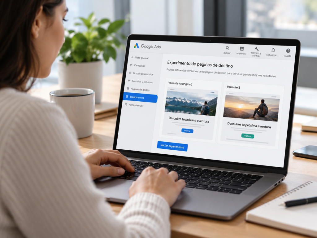 Vuelve Website Optimizer a Google Ads: cómo probar variantes de tu landing page sin salir de la plataforma